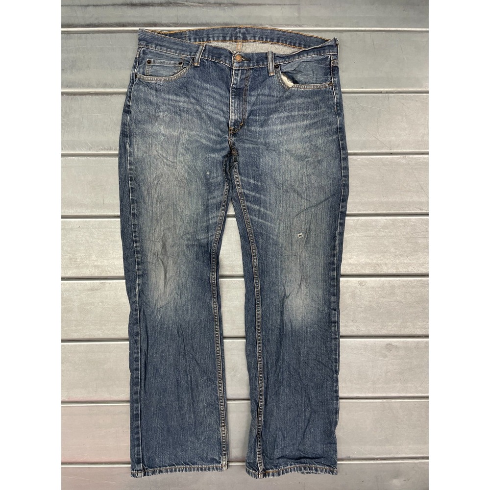 Levis 559 Relaxed Fit Jeans‎ Mens 36x32 Blue Dark Was Denim 100% Cotton